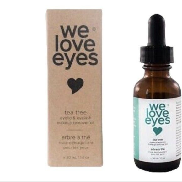 We Love Eyes Tea Tree Eyelid and Eyelash Makeup Remover Kit - Picture 1 of 6